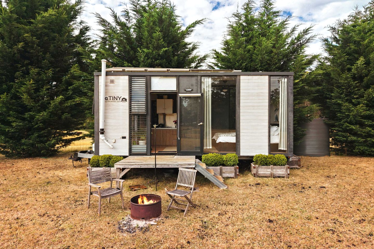 Luxury Tiny Home is Perfect for a Victoria Bush Retreat