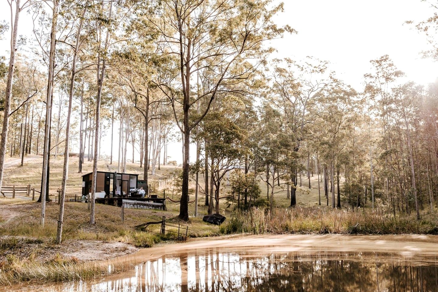 Luxury Tiny House with Firepit, Barbecue and Outdoor Bathtub in New South Wales, Australia