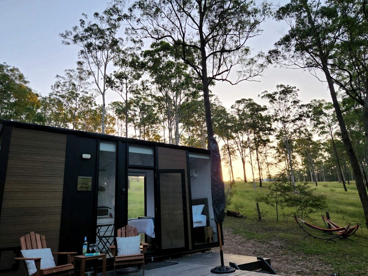 Luxury Tiny House with Firepit, Barbecue and Outdoor Bathtub in New South Wales, Australia