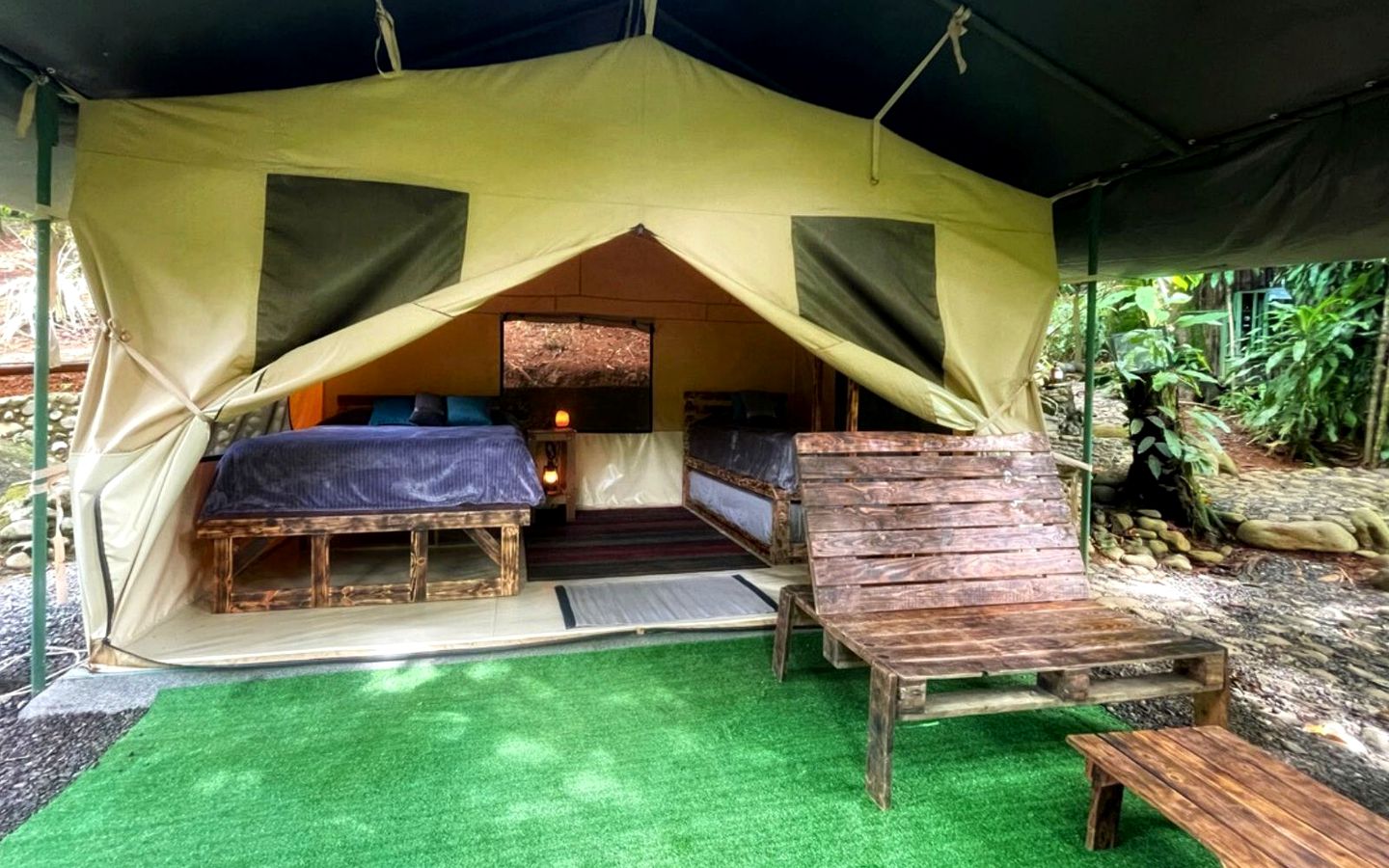Luxury Under Canvas: Glamping Tent in Costa Rica's Natural Paradise