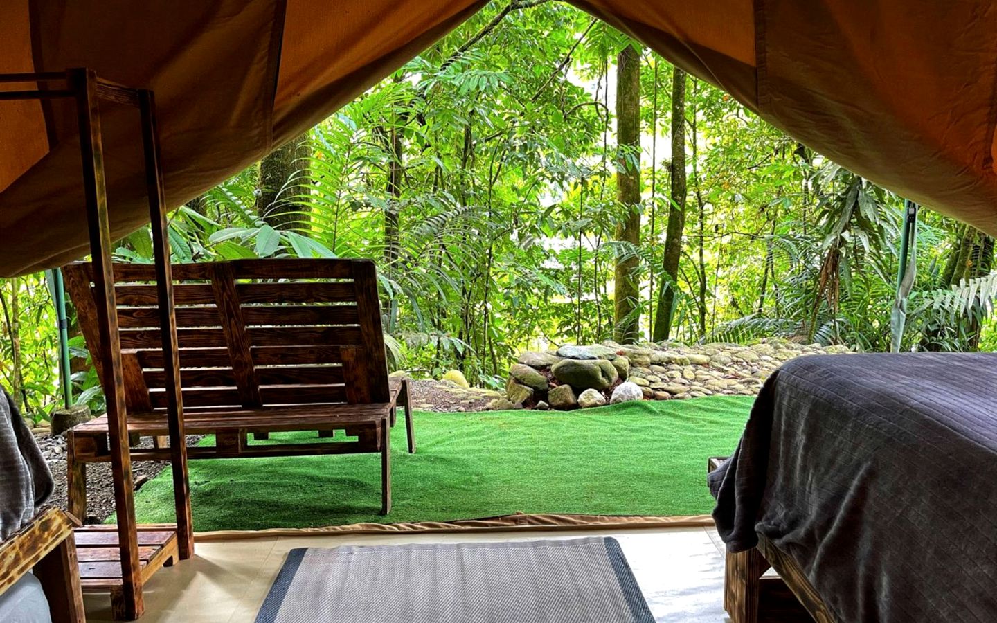Luxury Under Canvas: Glamping Tent in Costa Rica's Natural Paradise