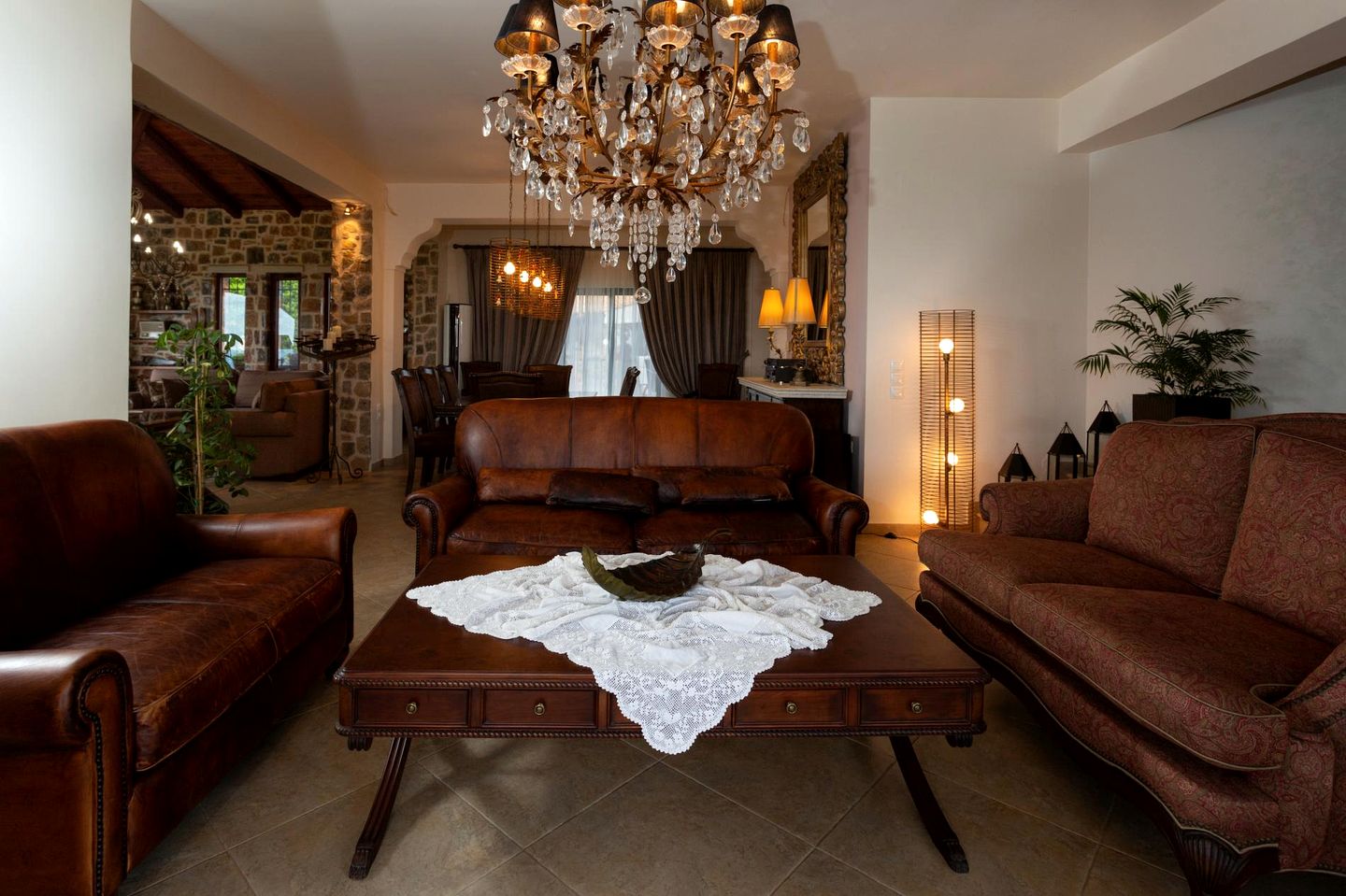 Spectacular Holiday Villa with Private Saltwater Pool near Port of Hersonisos, Crete
