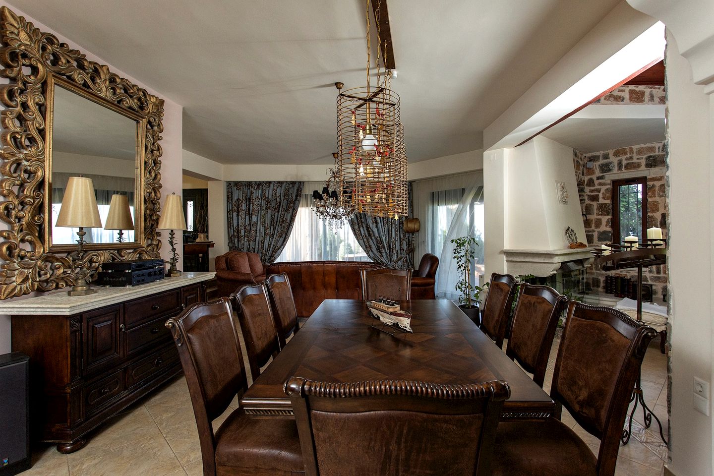 Spectacular Holiday Villa with Private Saltwater Pool near Port of Hersonisos, Crete