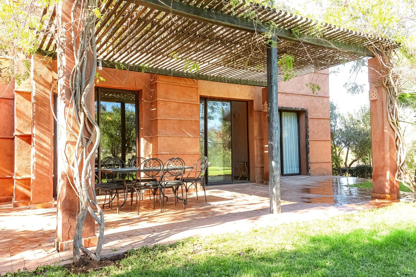 Serene Private Retreat with Pool, Terraces & Breathtaking Atlas Vistas in Marrakesh, Morocco