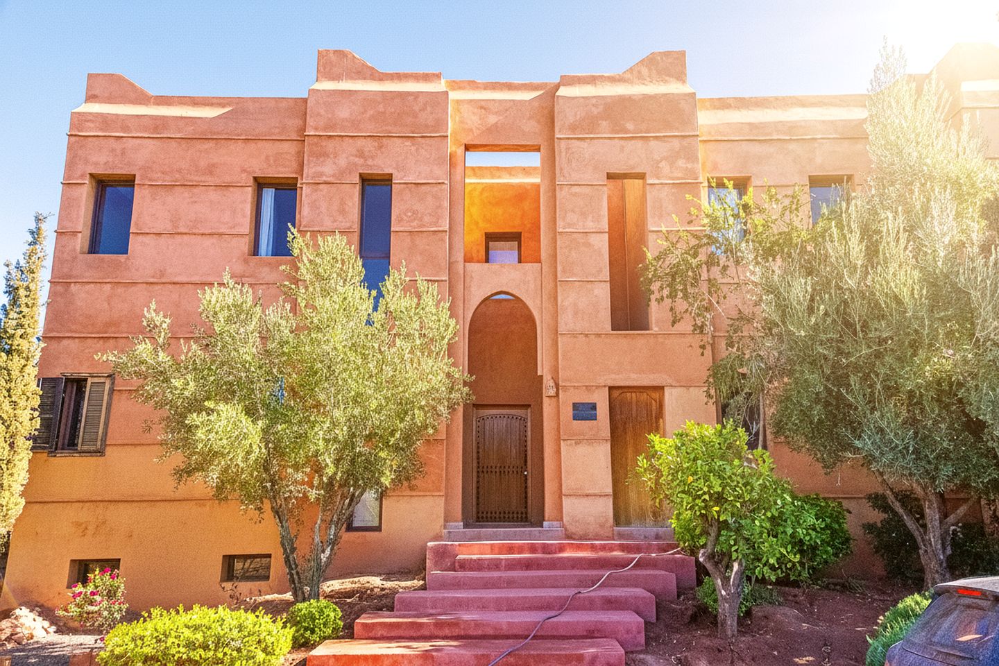 Serene Private Retreat with Pool, Terraces & Breathtaking Atlas Vistas in Marrakesh, Morocco