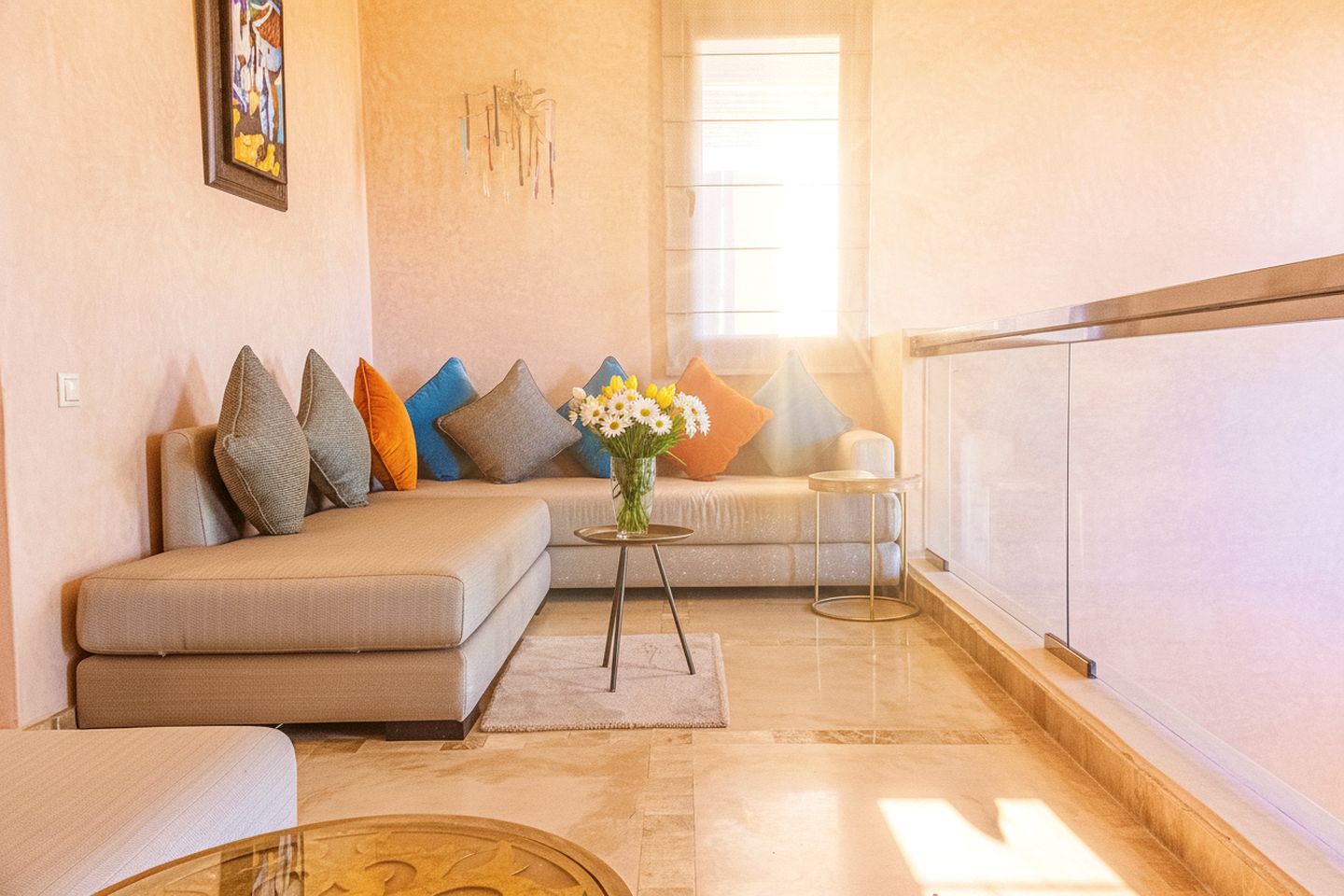 Serene Private Retreat with Pool, Terraces & Breathtaking Atlas Vistas in Marrakesh, Morocco