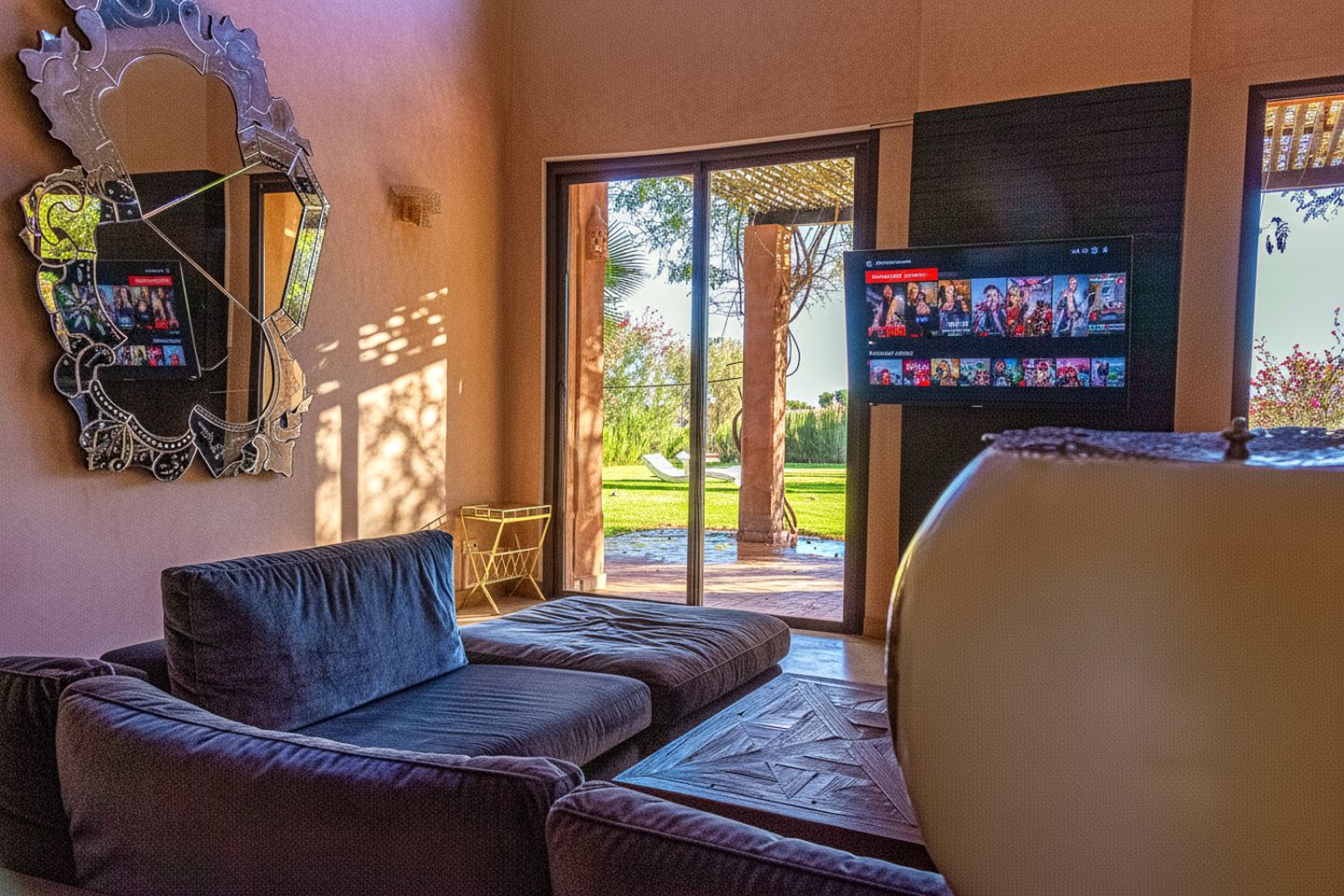 Serene Private Retreat with Pool, Terraces & Breathtaking Atlas Vistas in Marrakesh, Morocco