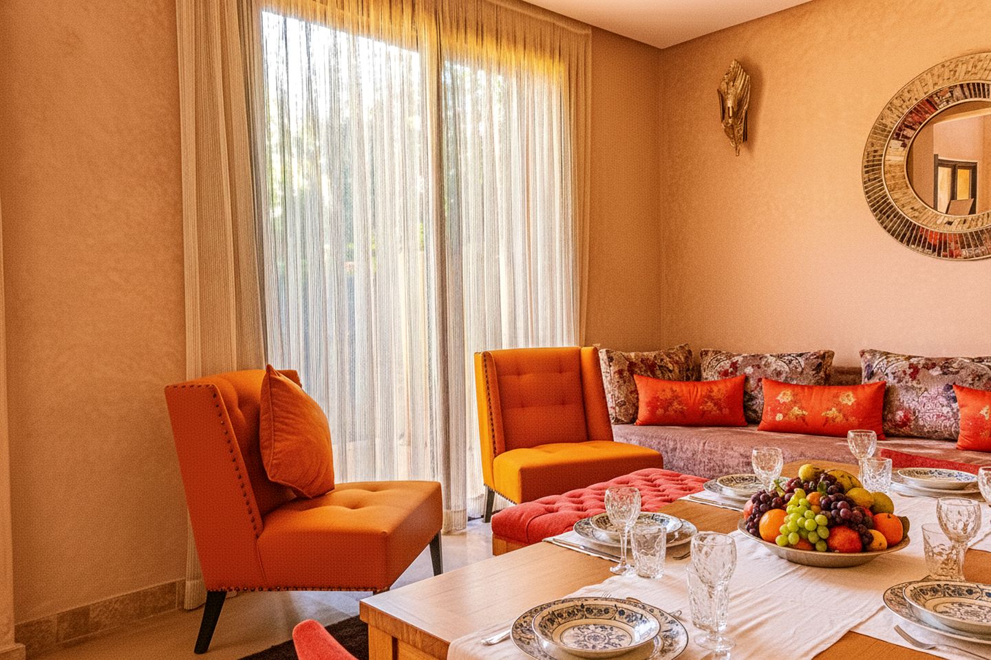 Serene Private Retreat with Pool, Terraces & Breathtaking Atlas Vistas in Marrakesh, Morocco