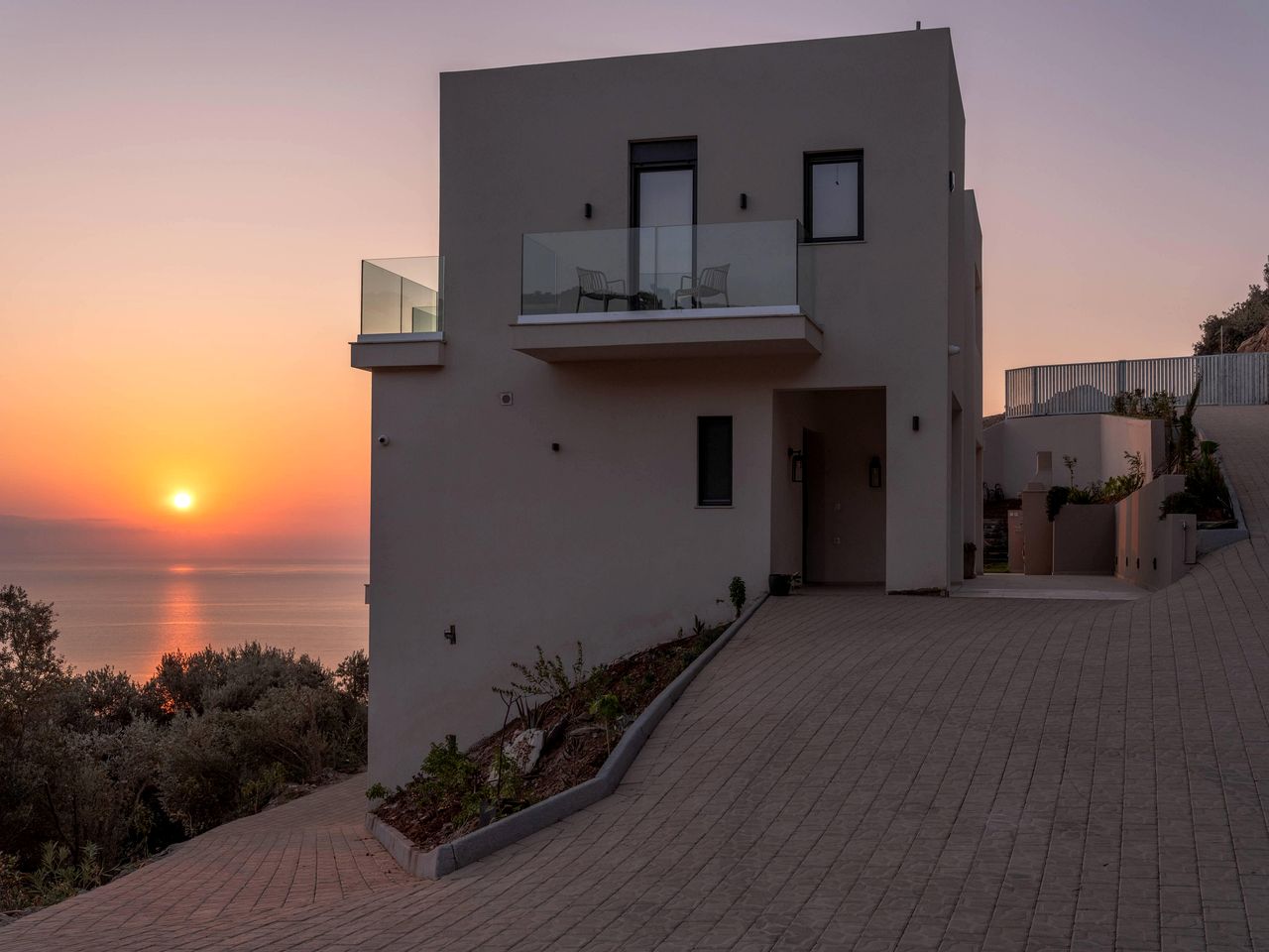 Luxurious Villa with Private Pool and Sea Views near Rhodia, Rhodes