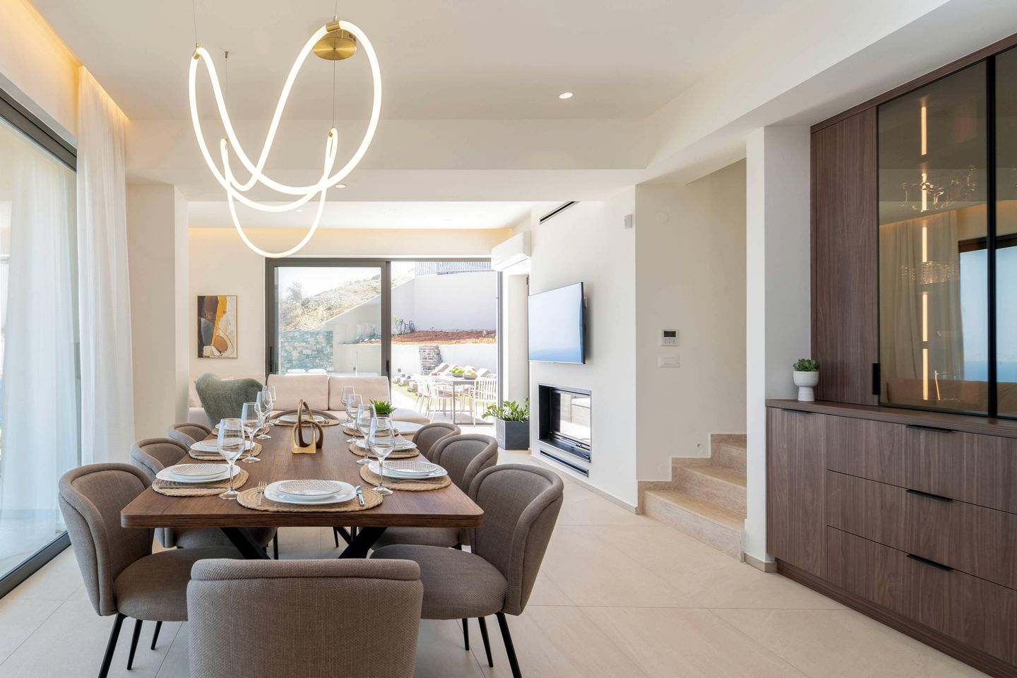 Luxurious Villa with Private Pool and Sea Views near Rhodia, Rhodes