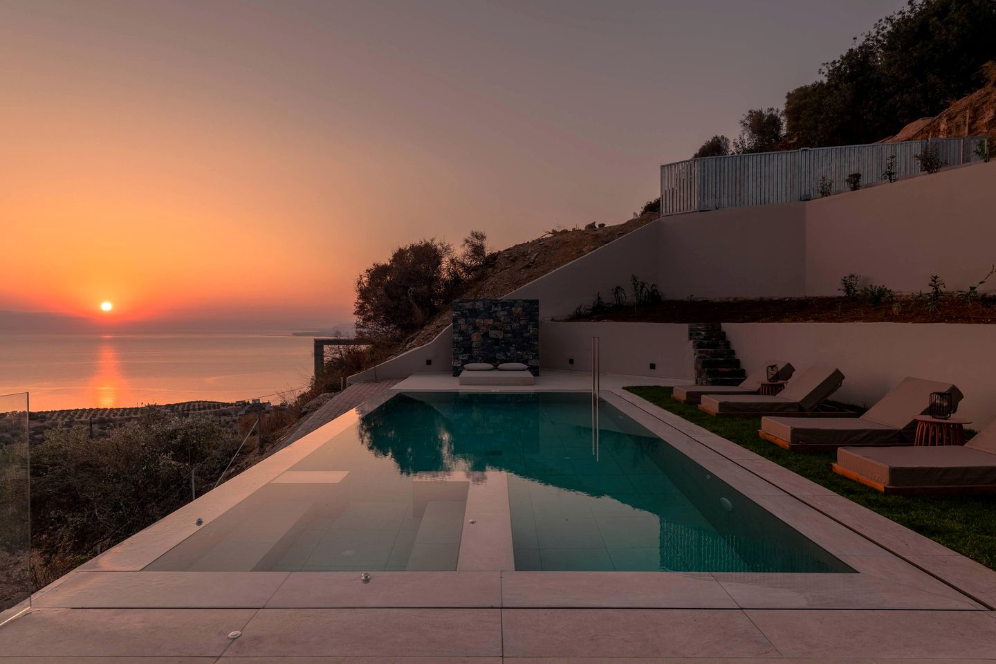 Luxurious Villa with Private Pool and Sea Views near Rhodia, Rhodes