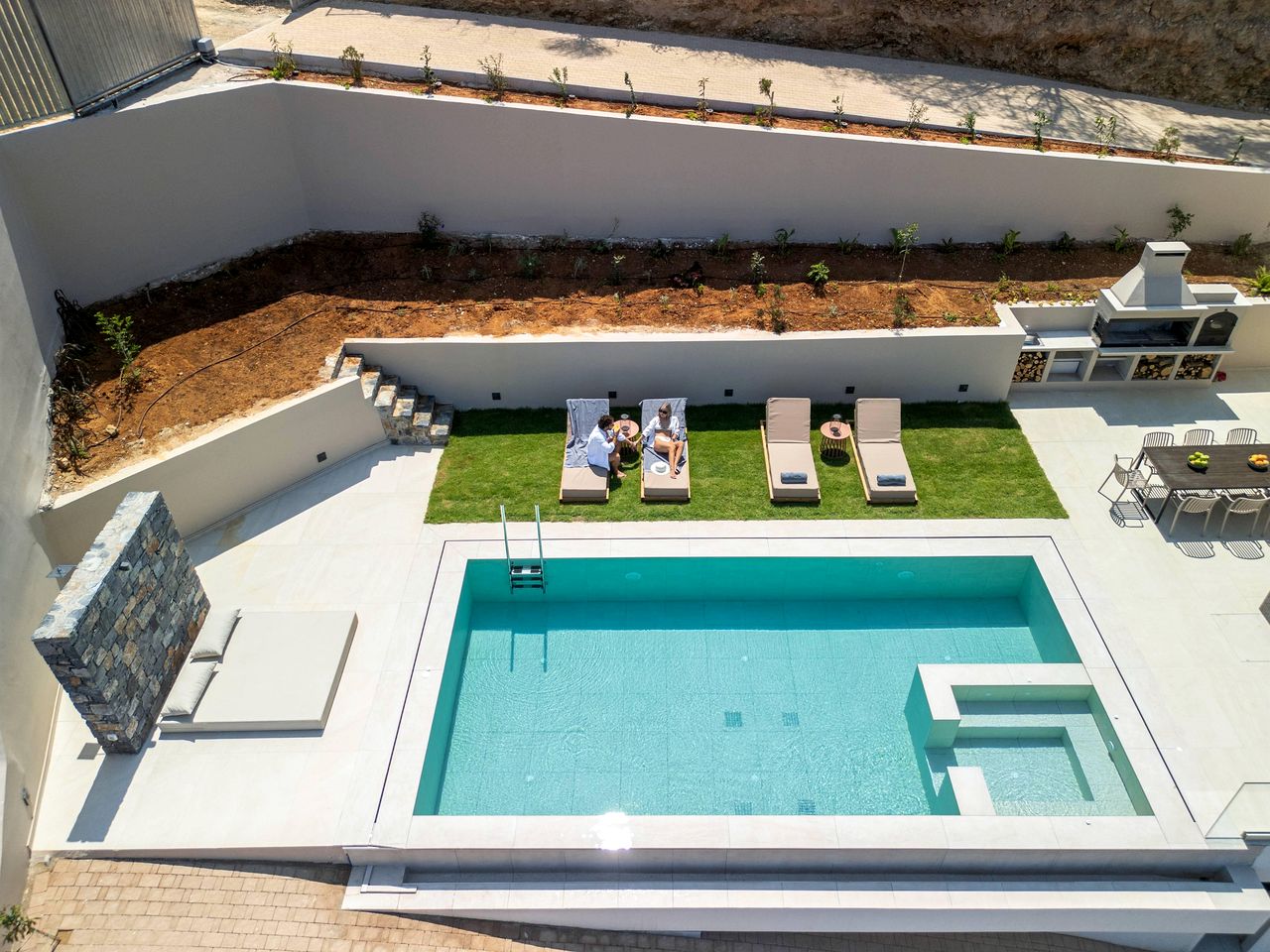 Luxurious Villa with Private Pool and Sea Views near Rhodia, Rhodes