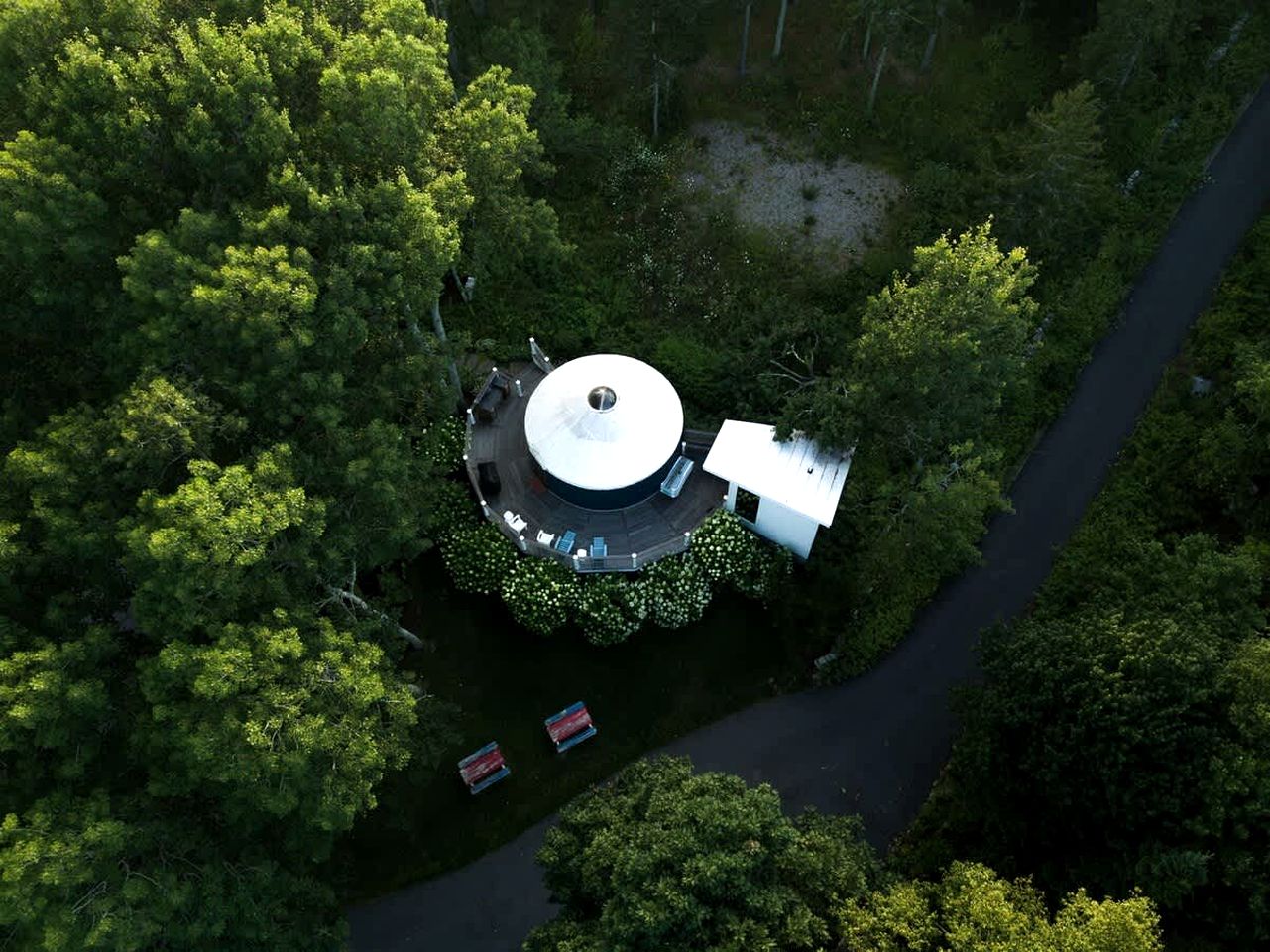 Romantic Luxury Yurt with Private Beach & Steam Shower near Friendship, Maine