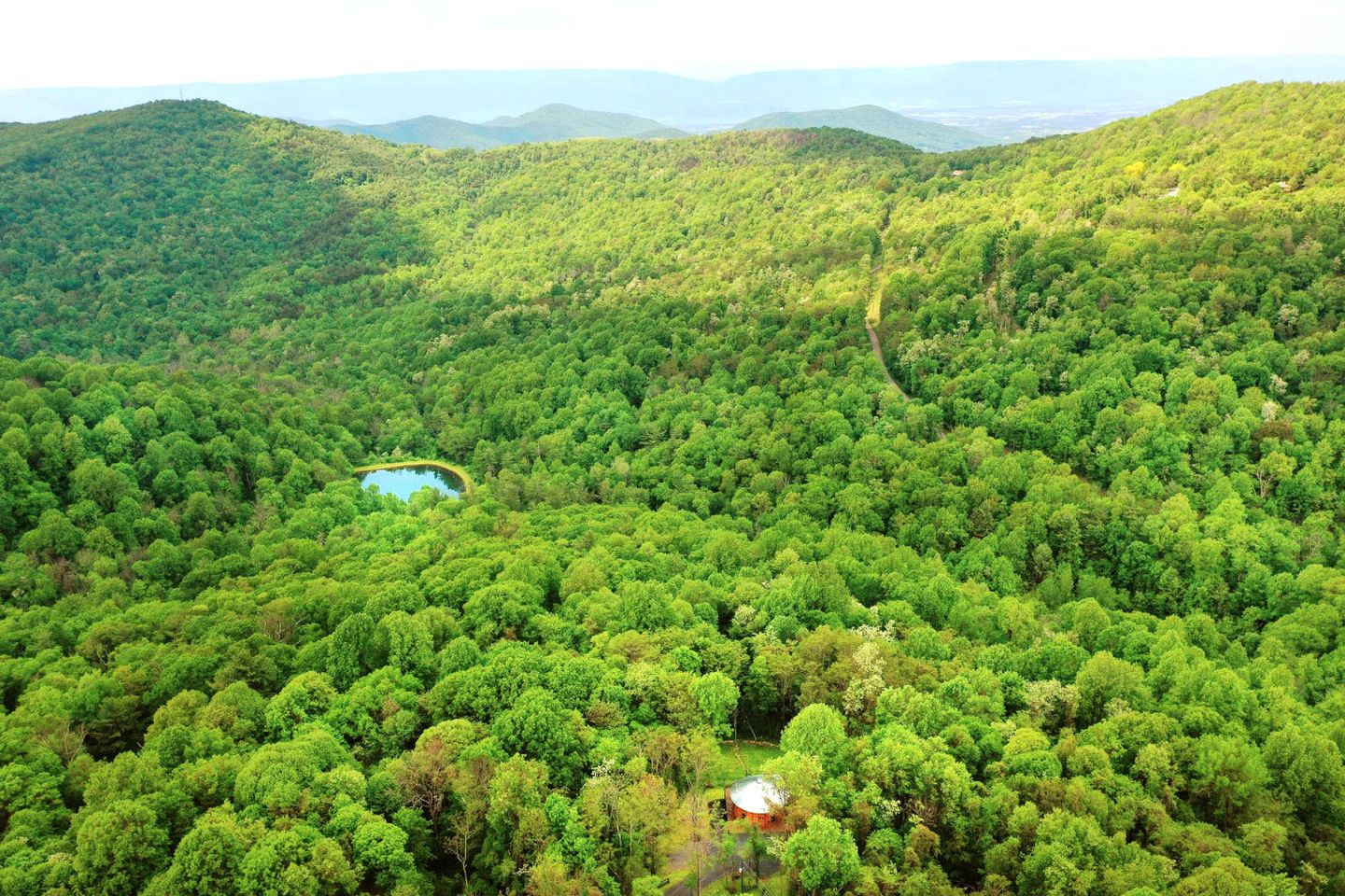 Luxury Yurt Perfect for a Family Getaway Just Outside of Shenandoah National Park