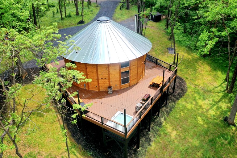 Yurts (United States of America, Stanley, Virginia)