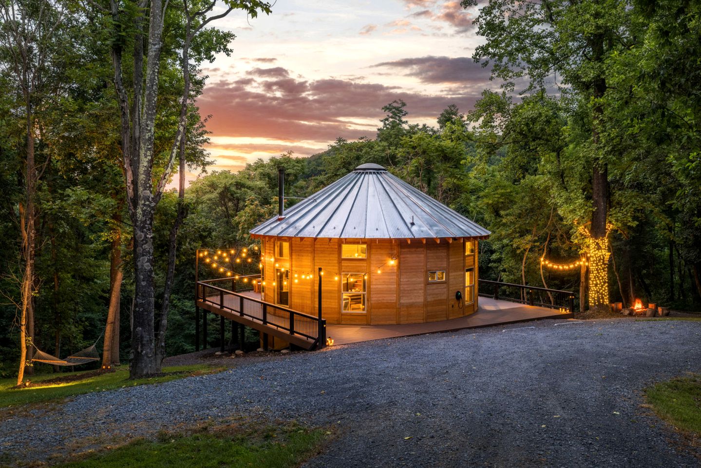 Luxury Yurt Perfect for a Family Getaway Just Outside of Shenandoah National Park