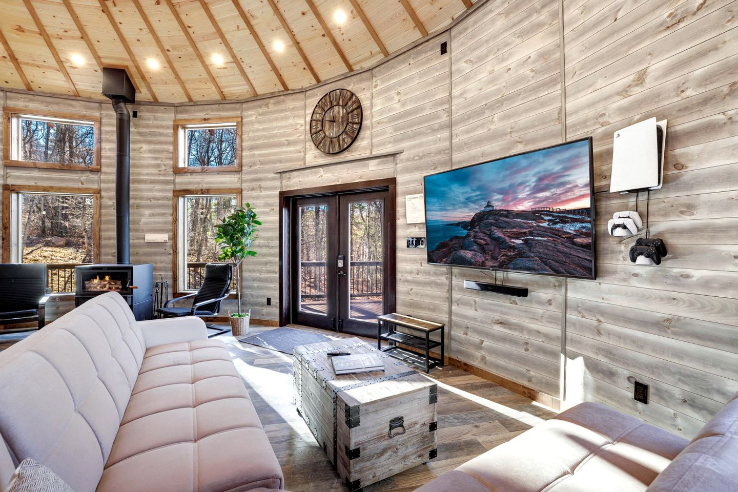 Luxury Yurt Perfect for a Family Getaway Just Outside of Shenandoah National Park