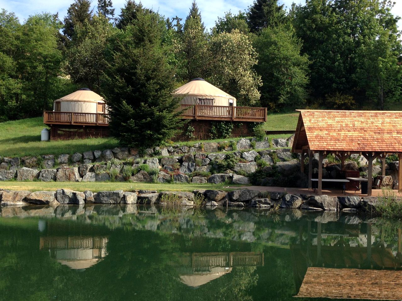 Yurt Rental on Vancouver Island, British Columbia