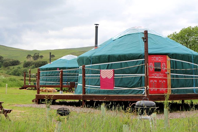 Yurts (Selkirk, Scotland, United Kingdom)