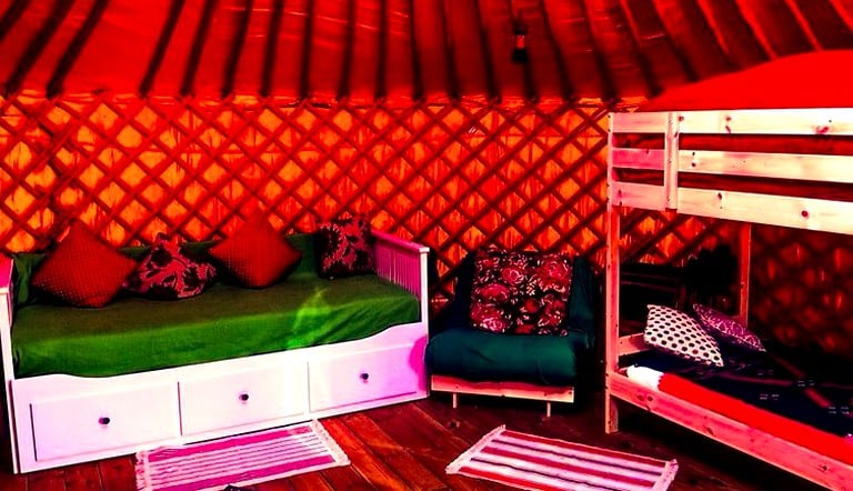 Yurts (Selkirk, Scotland, United Kingdom)