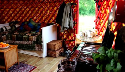 Luxury Yurts near Edinburgh, Scotland photo 4