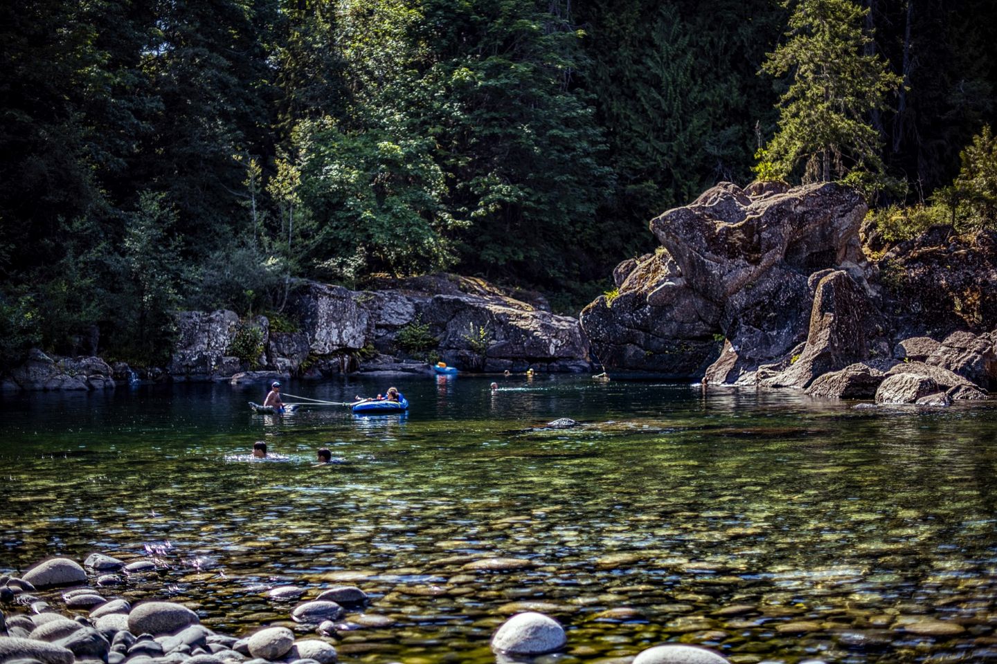 Quaint Cabin with Lofted Interior in British Columbia