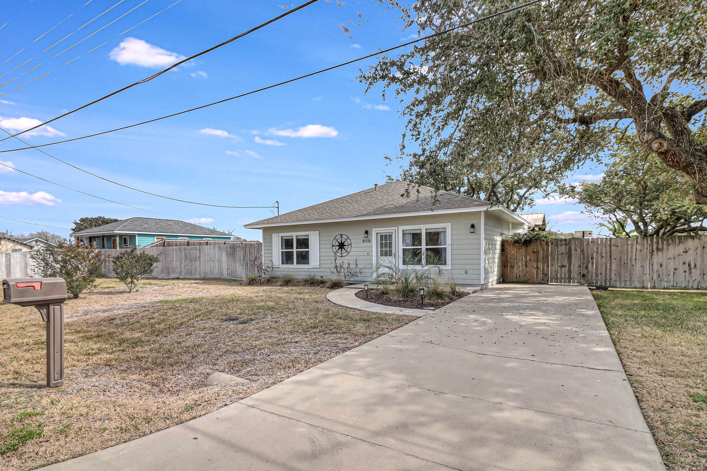 Cozy Coastal Escape with Covered Veranda and Game Room Minutes from Downtown Rockport TX