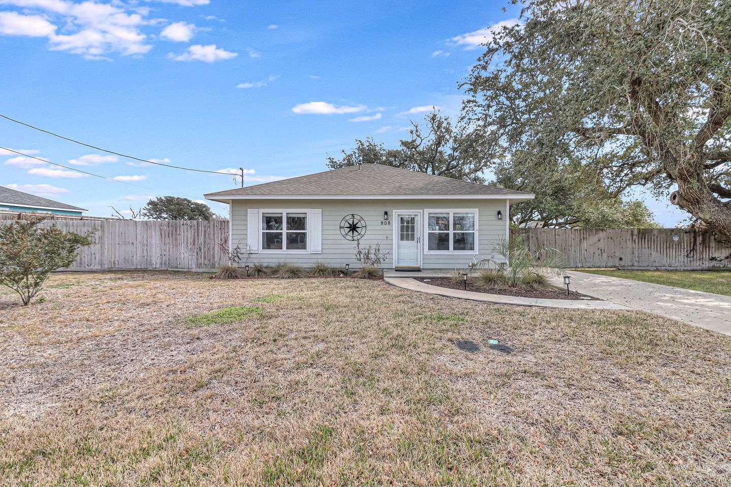 Cozy Coastal Escape with Covered Veranda and Game Room Minutes from Downtown Rockport TX