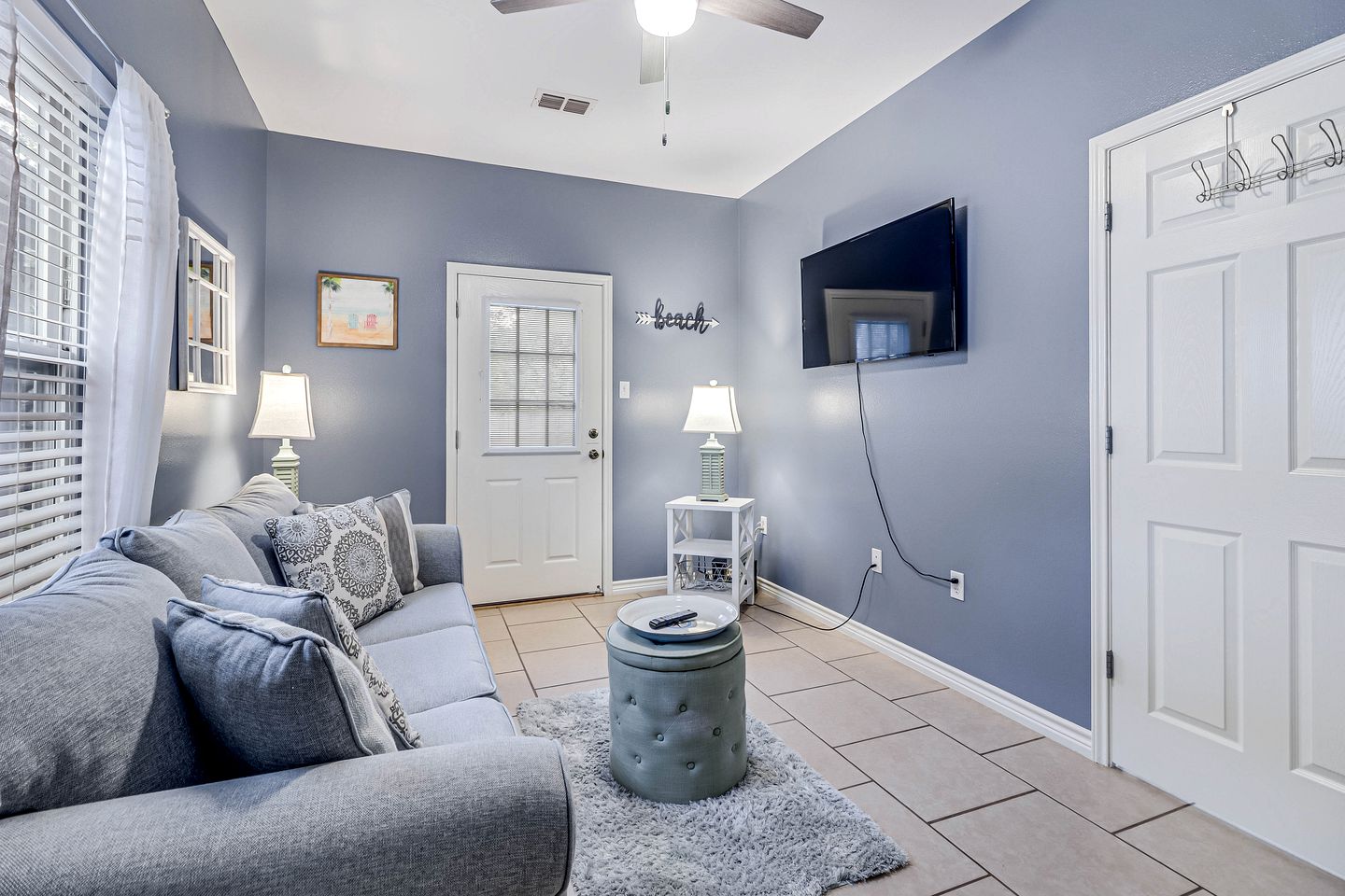 Cozy Coastal Escape with Covered Veranda and Game Room Minutes from Downtown Rockport TX