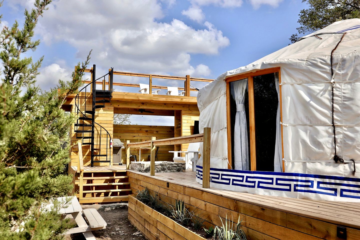 Stunning Yurt for a Romantic Getaway in Dripping Springs, Texas