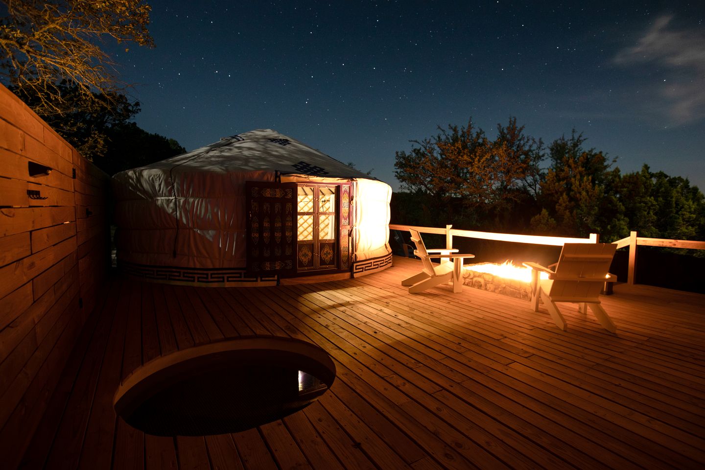 Stunning Yurt for a Romantic Getaway in Dripping Springs, Texas