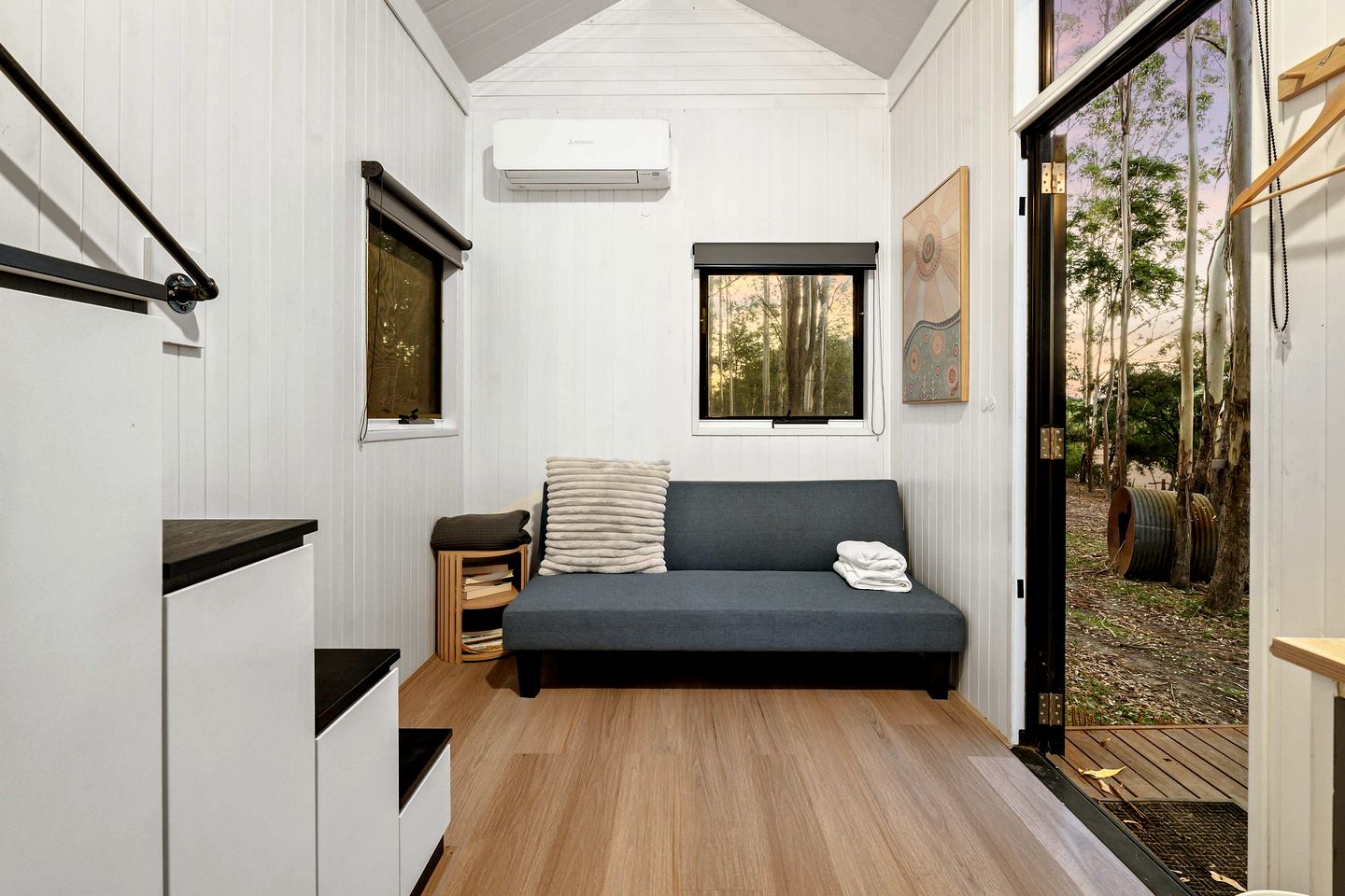 Magnificent Riverfront Tiny House with Fire Pit in Eagleton, New South Wales