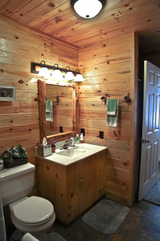 Fascinating Cabin with Foosball and Air Hockey Table in Carp Lake, Michigan