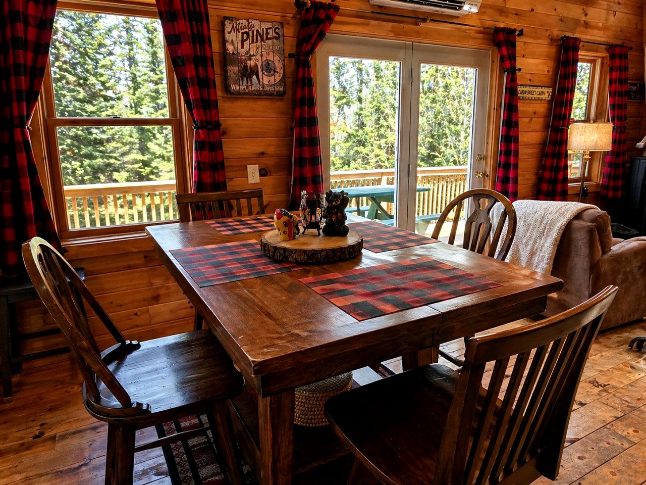 Rustic-Chic Cabin Getaway with Trails, Stream & Peaceful Setting in Shirley, Maine