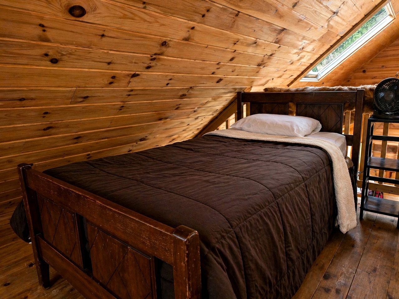 Rustic-Chic Cabin Getaway with Trails, Stream & Peaceful Setting in Shirley, Maine