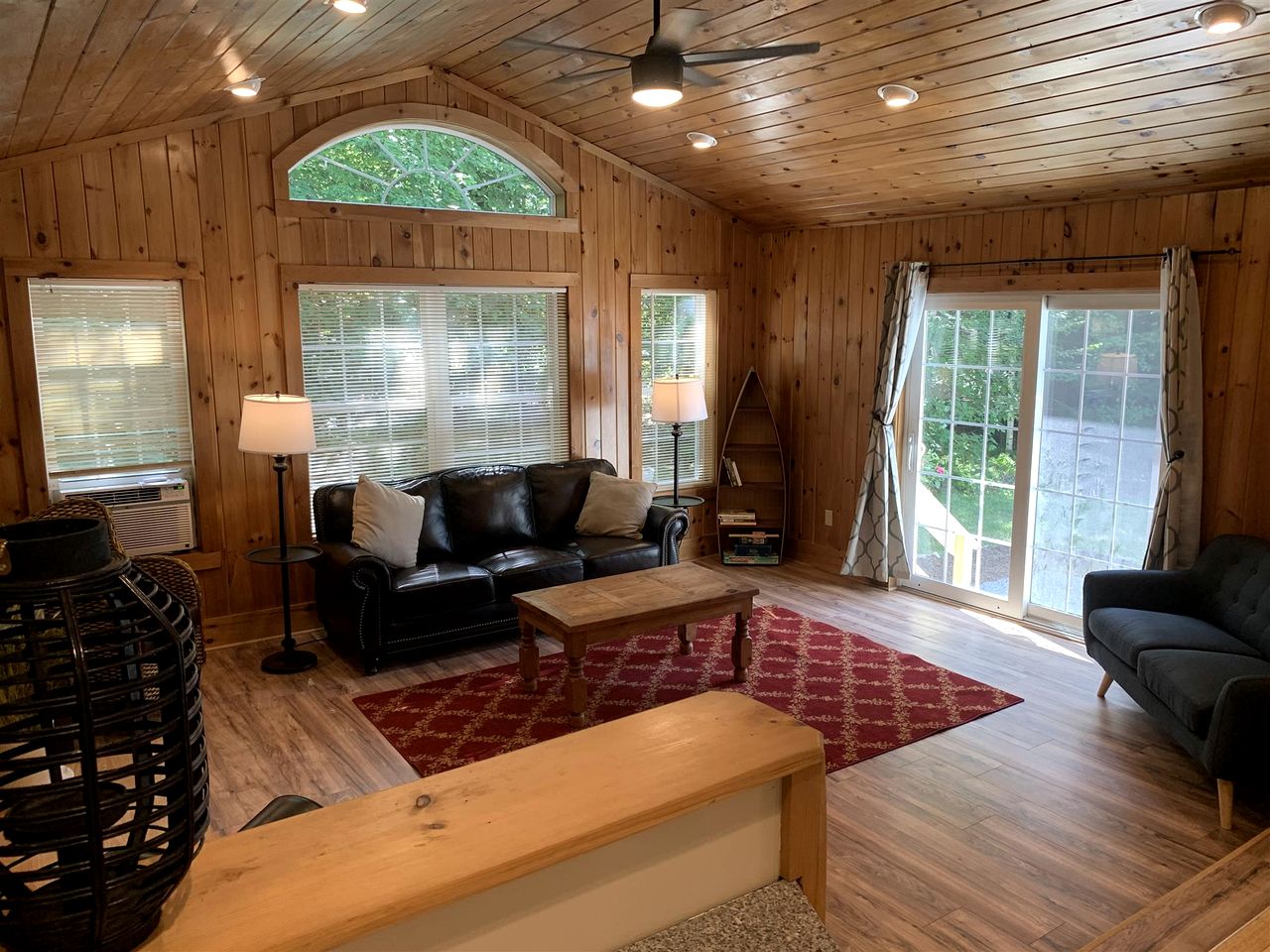 Maine Glamping Lodge for a Family Lake Getaway