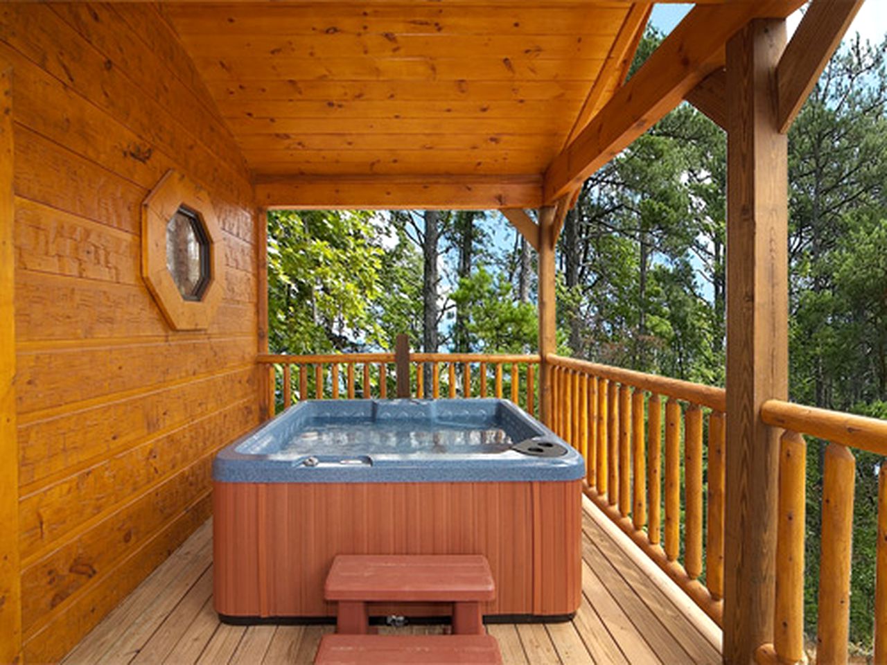 Gorgeous Cabin Rental with Amazing Views of the Great Smokies in Tennessee