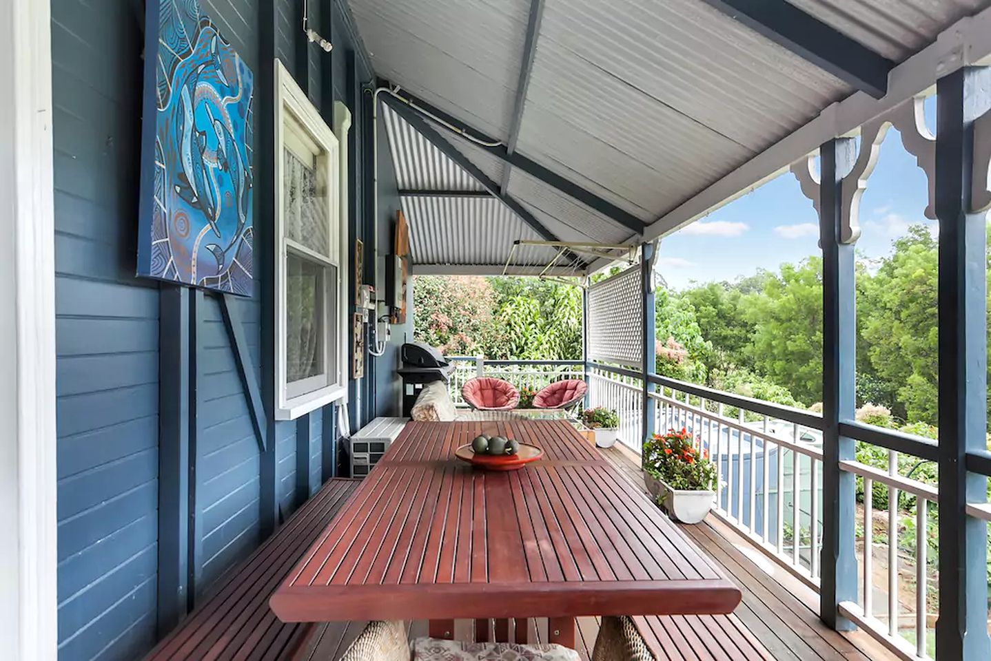 Hilltop Nature Lodge Rental with Views of the Rainforest in North Maleny, Queensland