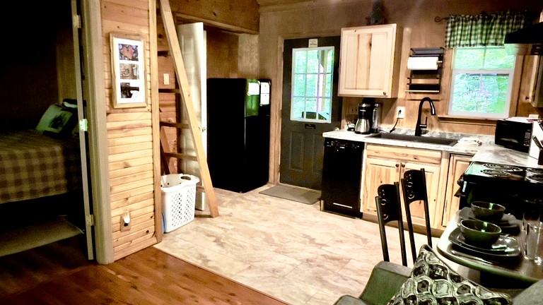 Cabins (United States of America, Bruceton Mills, West Virginia)