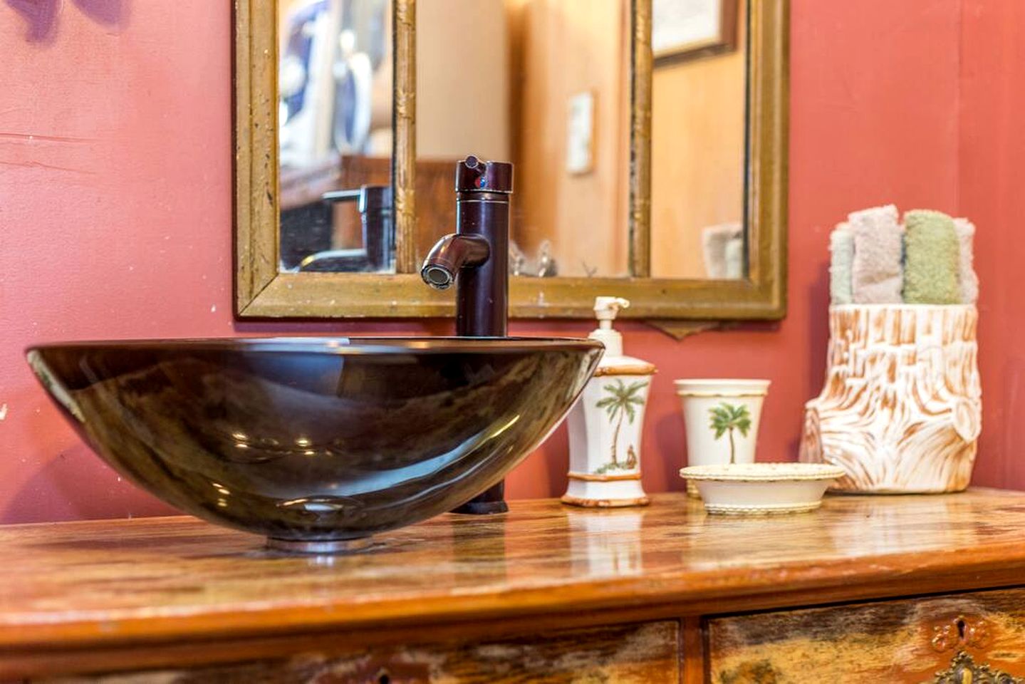 Two-Story Cabin Rental for Large Groups along Hamilton Creek in Marble Falls, Texas