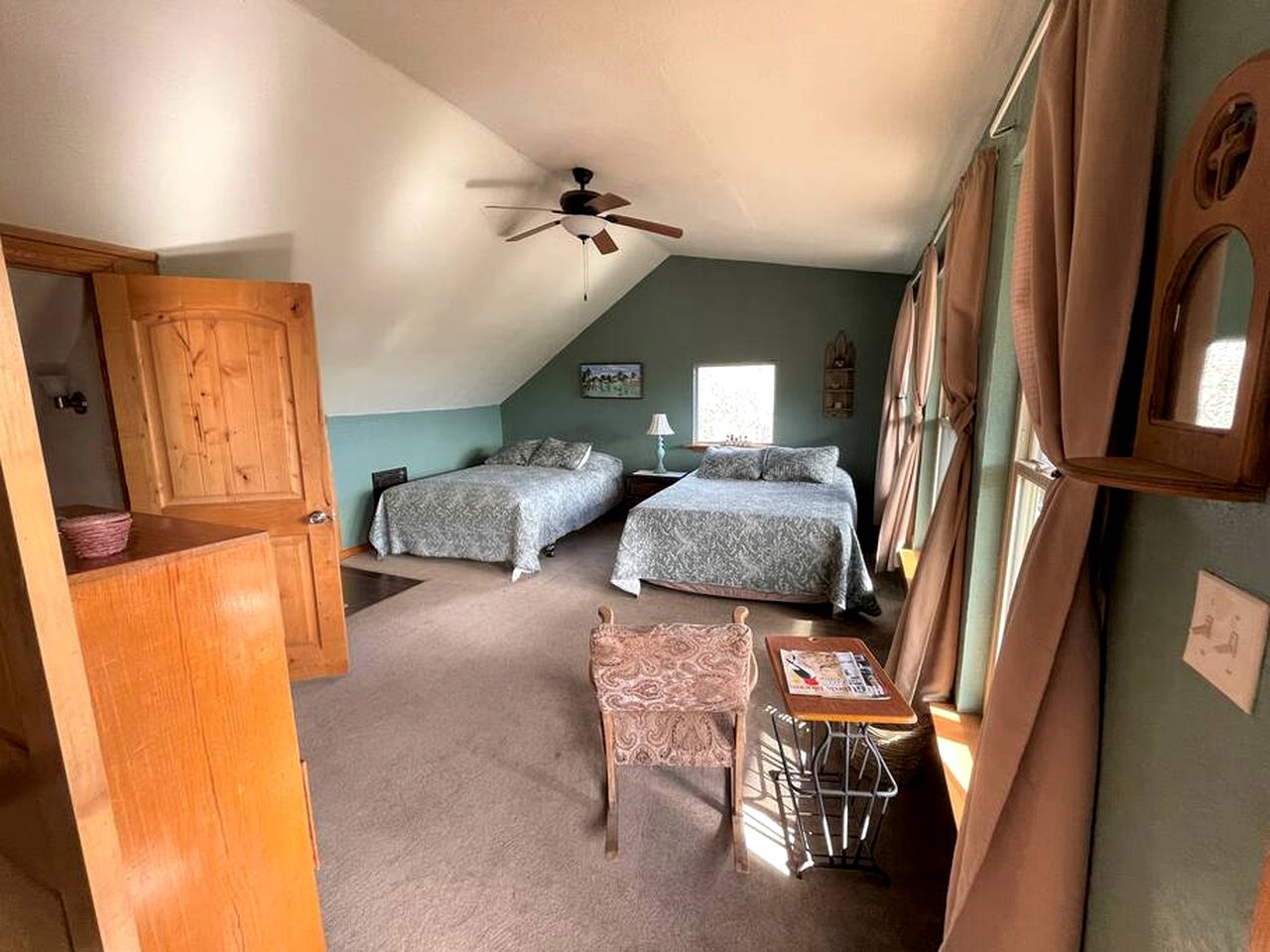 Two-Story Cabin Rental for Large Groups along Hamilton Creek in Marble Falls, Texas