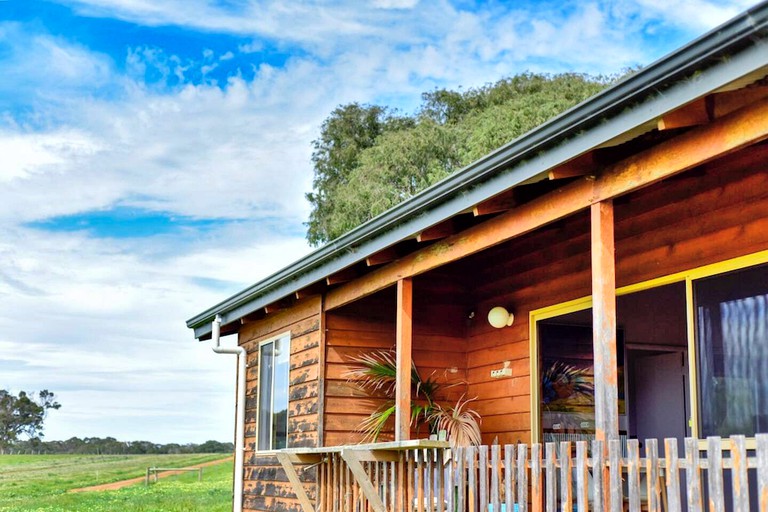 This rustic Margaret River cottage has peaceful views and is a great farm stay in WA for those looking to escape the busy city life