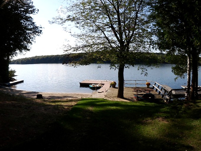Bobs Lake Cottages The Great House, Vacation Rentals, Godfrey, Canada
