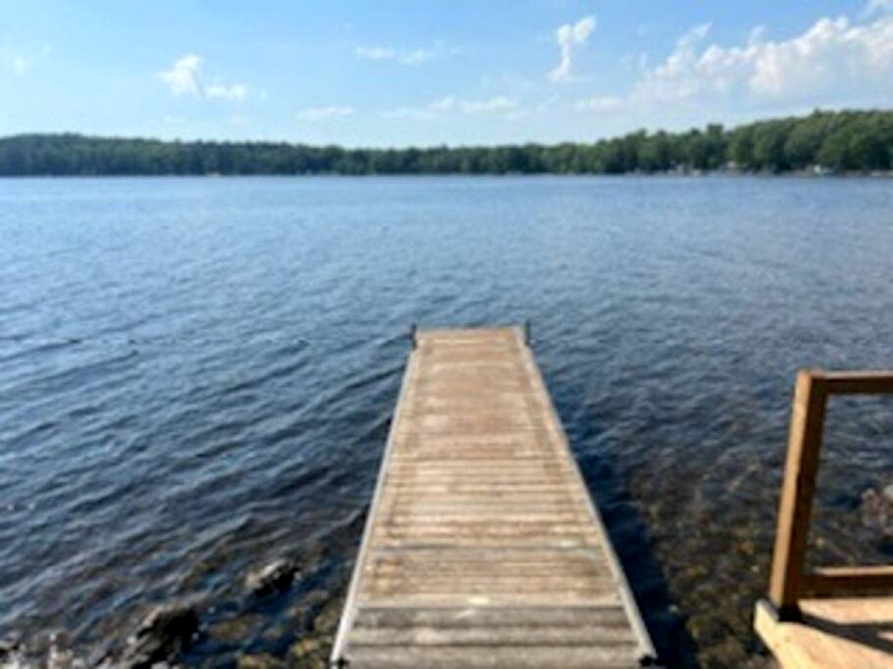 Newly Renovated Waterfront Cottage with Dock and Lake Views near Marmora, Ontario