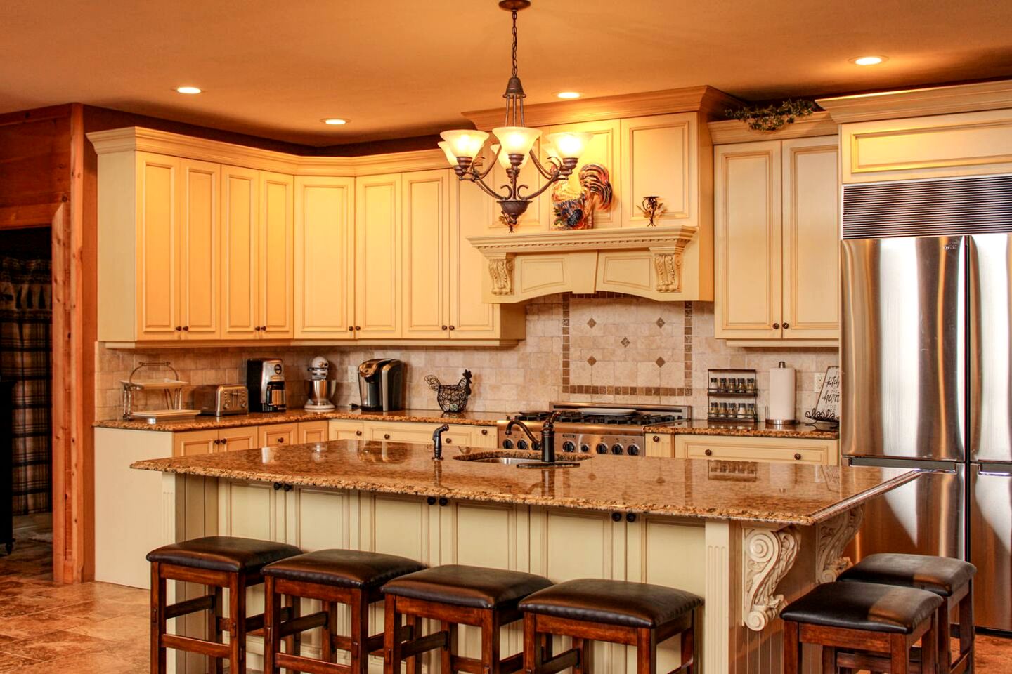 Expansive Getaway Designed for Gatherings with Game Room & Scenic Decks in Stamford, New York