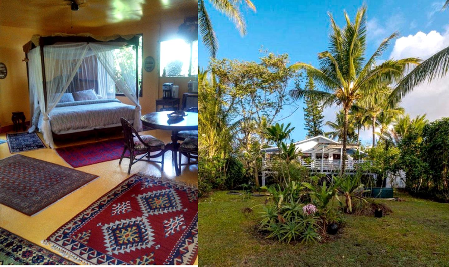 Island Retreat with a Private, Garden Bath Area in Pahoa, Hawaii
