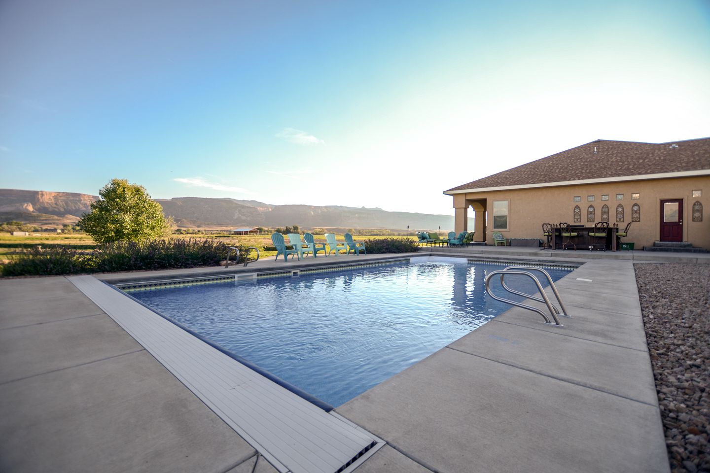Mediterranean-Style Villa Rental with a Pool near Grand Junction, Colorado