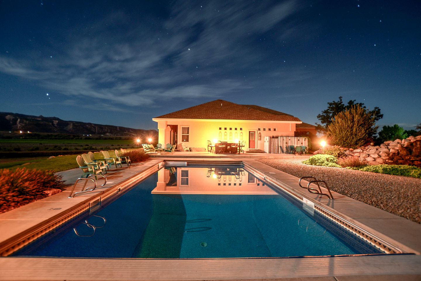 Mediterranean-Style Villa Rental with a Pool near Grand Junction, Colorado