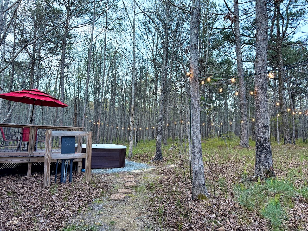 Peaceful Secluded Cabin with Hot Tub and Fantastic Views of the Surrounding Woods in Mentone, Alabama