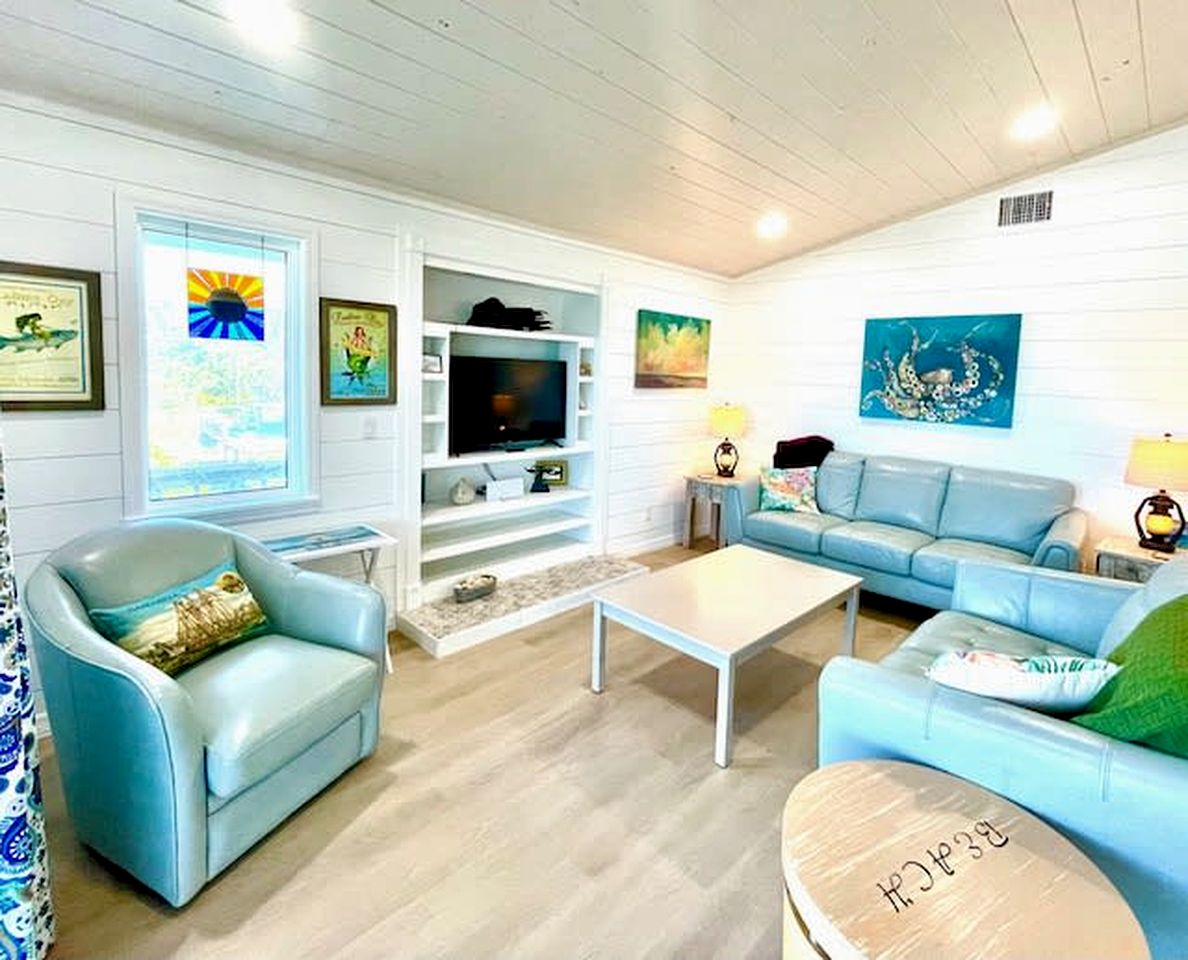 Stunning Secluded Beach House Right on the Sand for the Ultimate Relaxing Escape by the Coast on Little Gasparilla Island, Florida